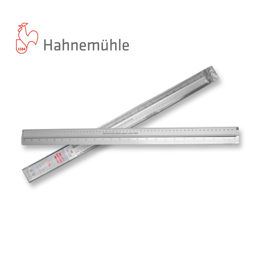 Hahnemühle, Linjal, Safety Cutting Ruler - 60cm